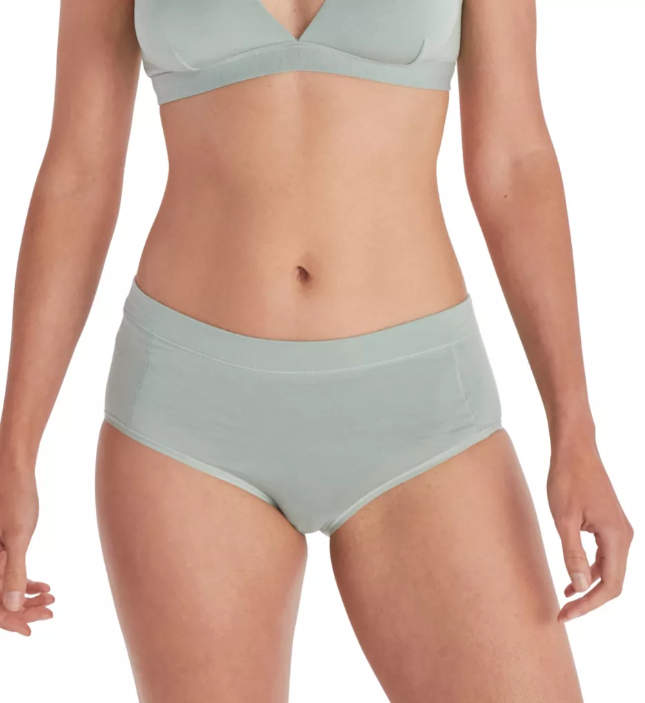 Everyday Breathable Wicking Hipster Panty Jadeite M