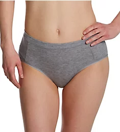 Everyday Breathable Wicking Hipster Panty Grey Heather S