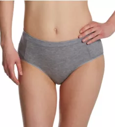 Everyday Breathable Wicking Hipster Panty Grey Heather M