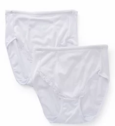 Lace Leg Shaper Brief Panty - 2 Pack