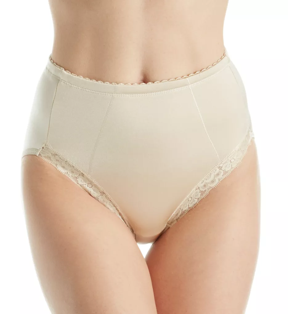 Exquisite Form Lace Leg Shaper Brief Panty - 2 Pack 070261A - Image 1