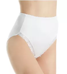 Lace Leg Shaper Brief Panty - 2 Pack