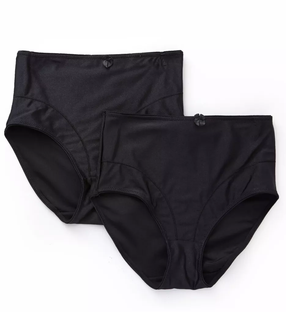 Basic Shaper Brief Panty - 2 Pack Black M