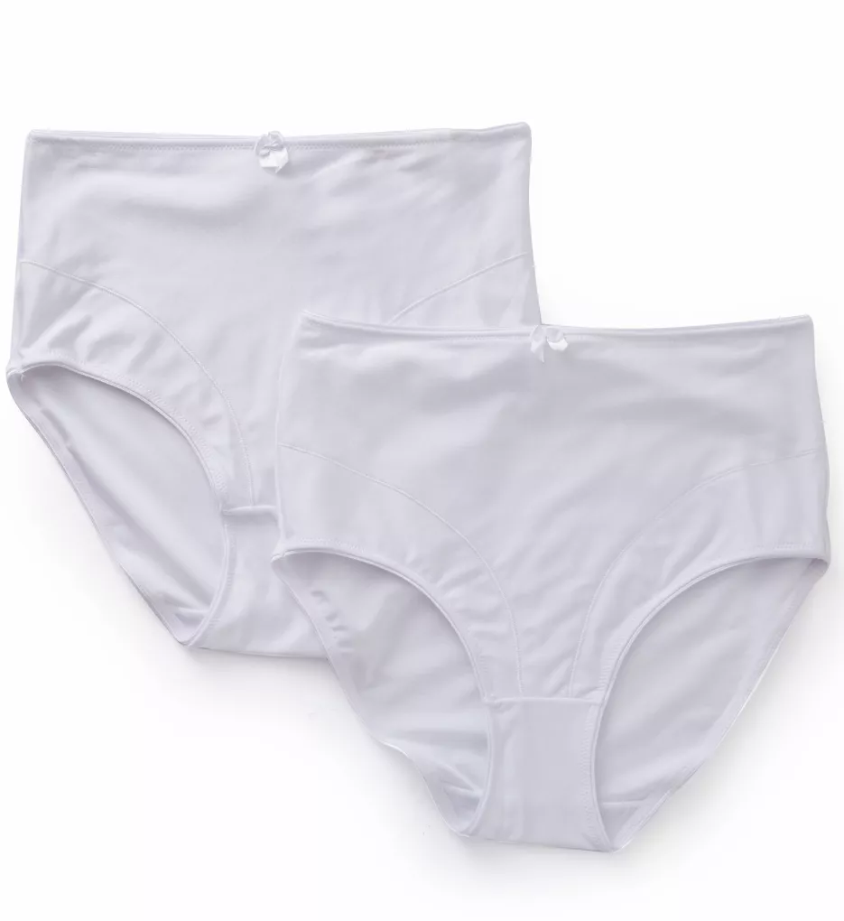 Basic Shaper Brief Panty - 2 Pack White L