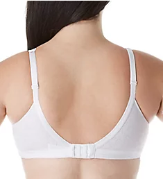 Wirefree Back Close with Comfort Lining Bra White 38D