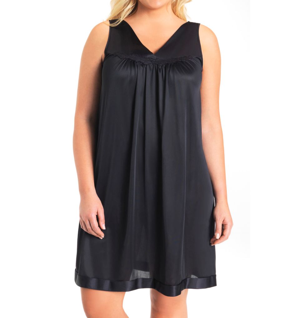 Coloratura Sleeveless Short Nightgown