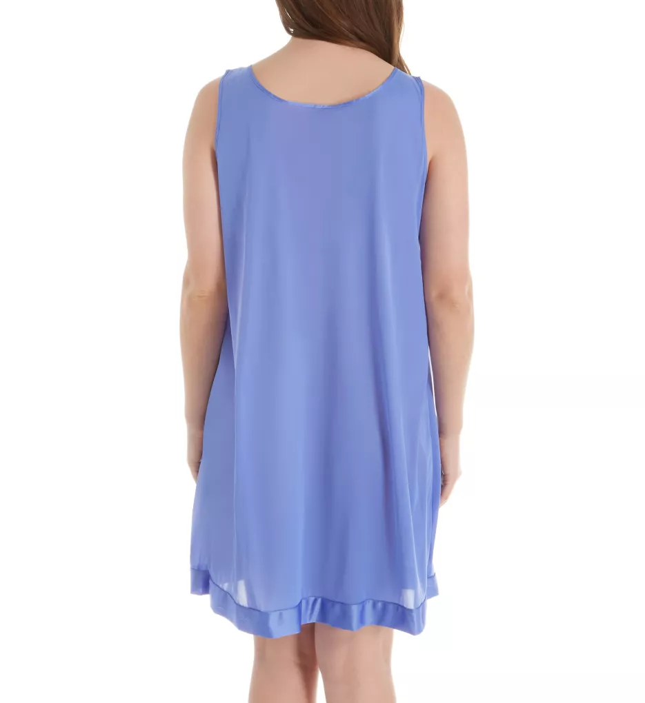 Coloratura Sleeveless Short Nightgown Pink Champange XL