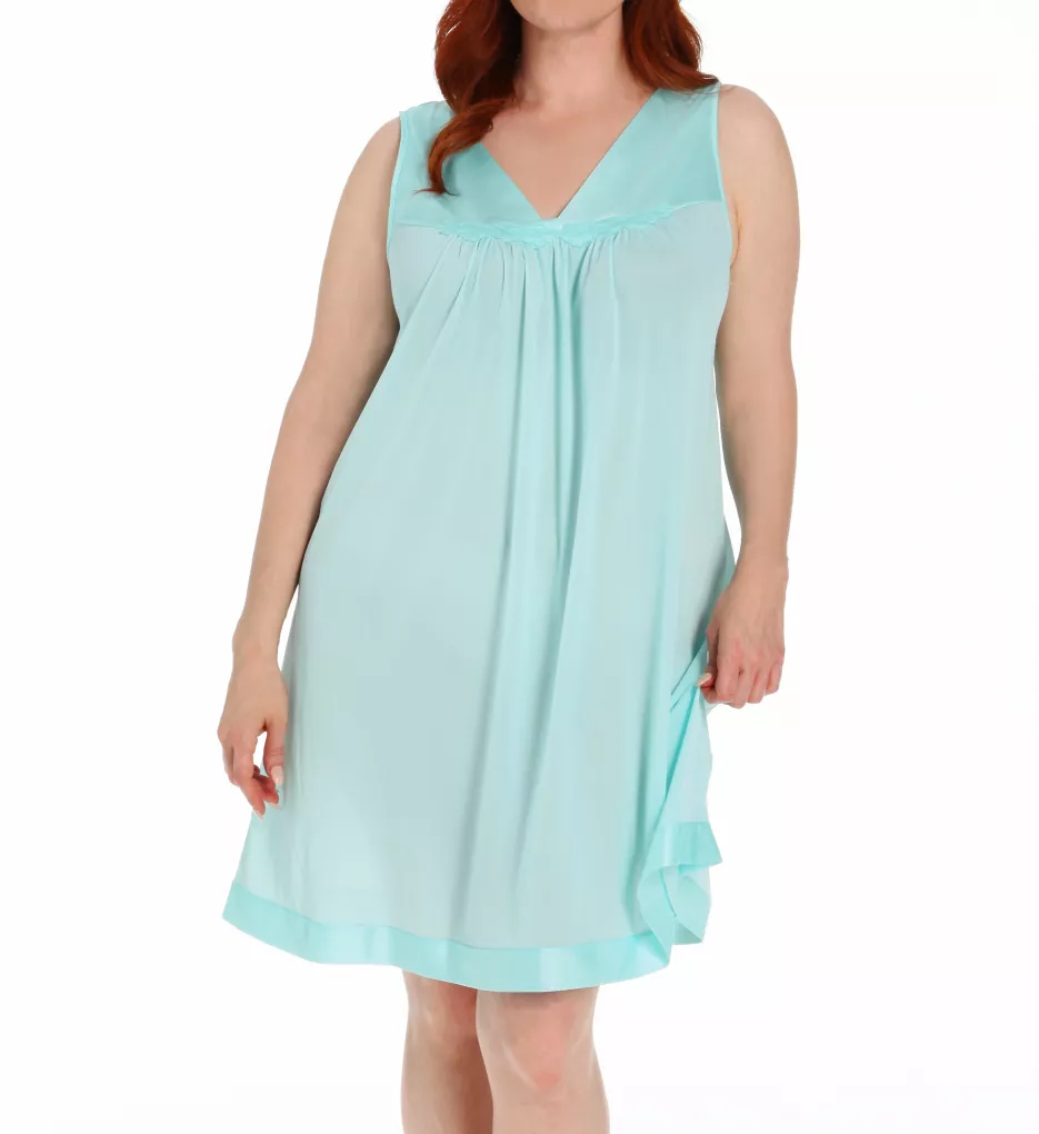 Exquisite Form Coloratura Sleeveless Short Nightgown 30107 - Image 1