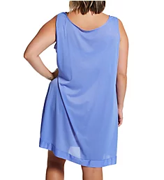 Plus Coloratura Sleeveless Short Nightgown Victory Violet 1X