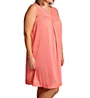 Exquisite Form Plus Coloratura Sleeveless Short Nightgown 30107X - Image 1