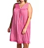 Exquisite Form Plus Coloratura Sleeveless Short Nightgown 30107X