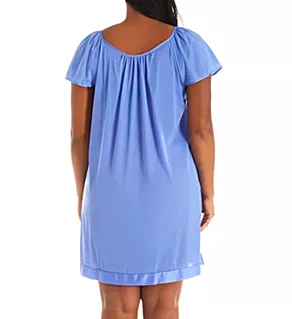 Coloratura Flutter Sleeve Short Nightgown Victory Violet M