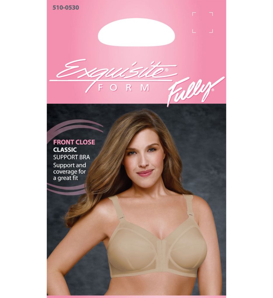 Exquisite Form Fully Unlined Wireless Full Coverage Bra 5100530