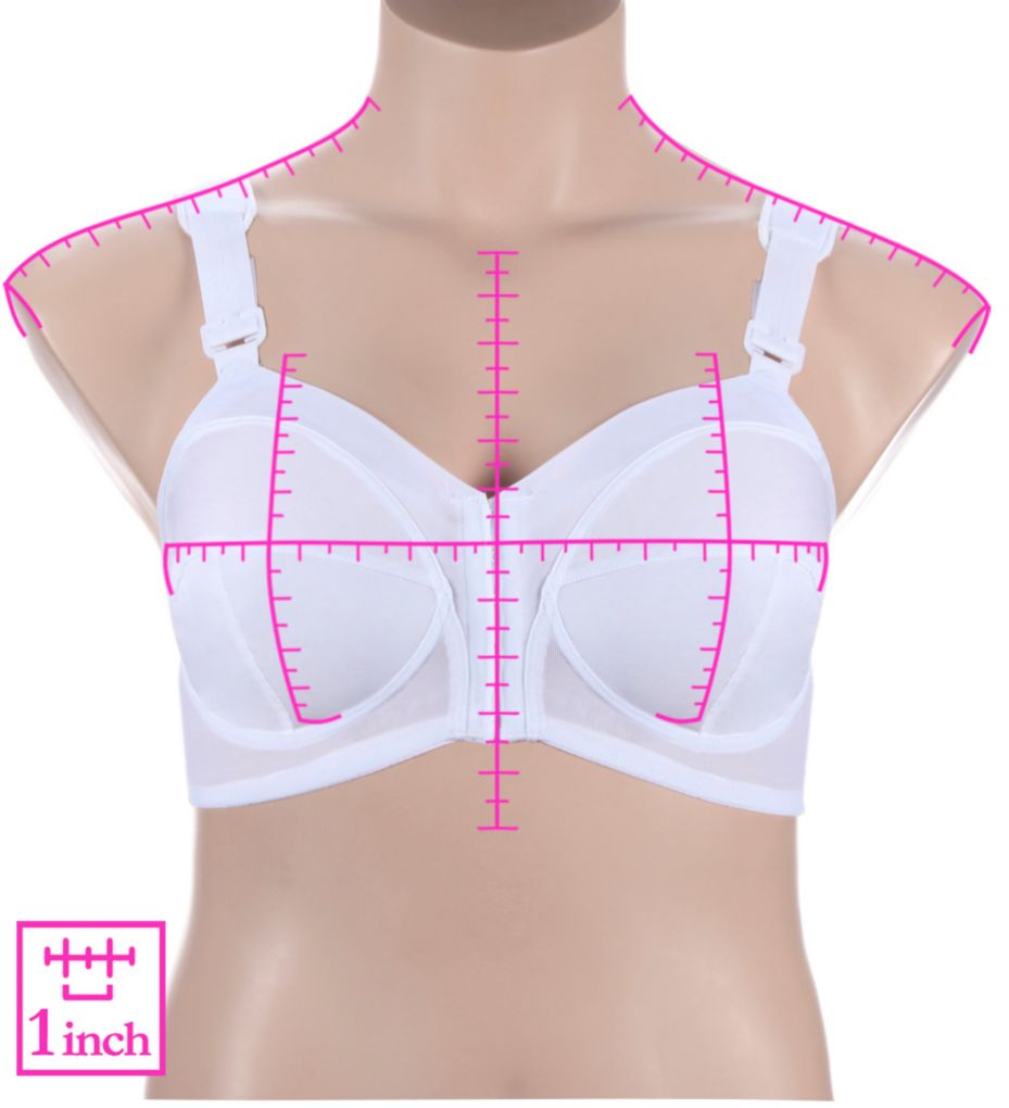 Exquisite Form FULLY® Front Close Wirefree Classic Support Bra - Style  5100530 