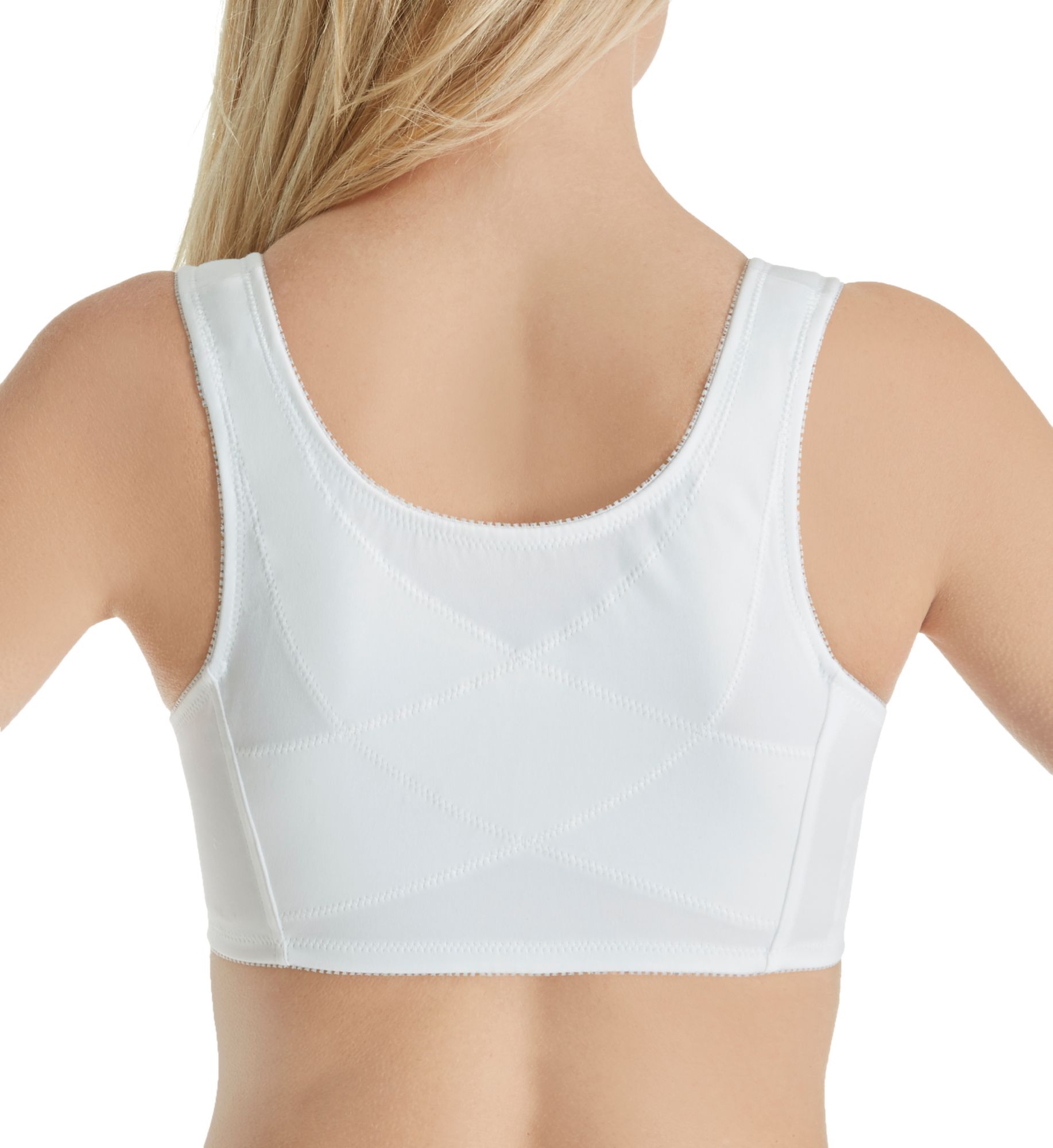 Exquisite Form Front Close Cotton Posture Bra White 36DD  - Image 2