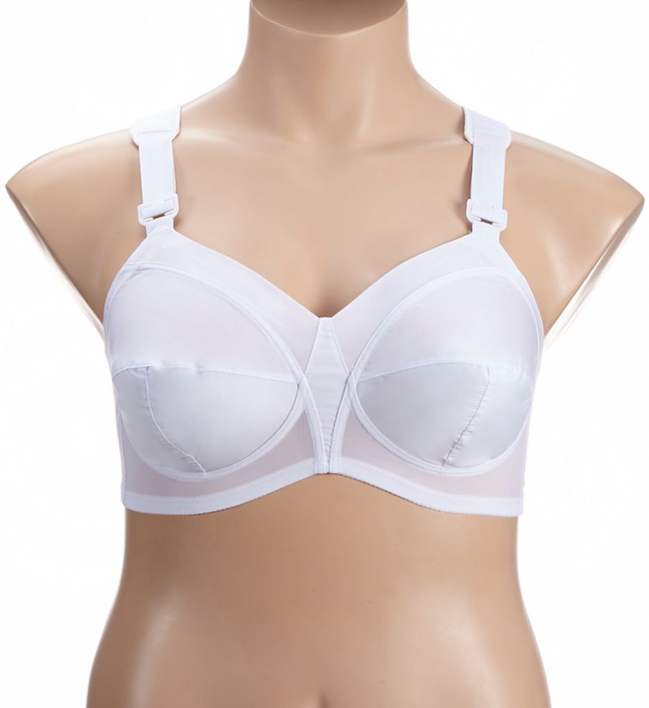 Exquisite Form Wireless Original Full Support Bra White 42C  - Image 1