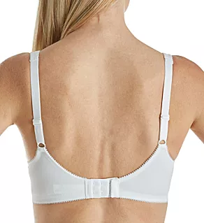 Cotton Wireless Bra White 36B