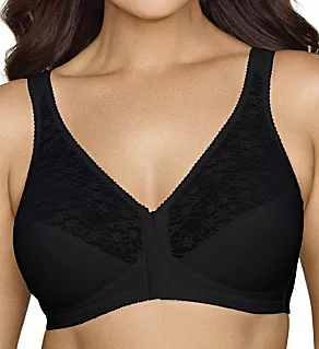 Front Close Posture Bra Black 40DDD