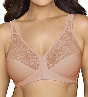 Front Close Posture Bra Rose Beige 34B