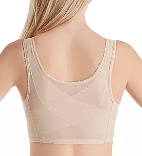 Front Close Posture Bra Rose Beige 34B