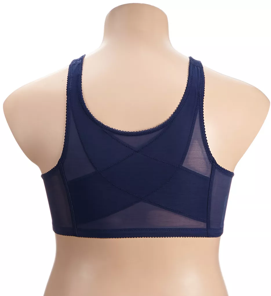 Front Close Posture Bra Time Square Navy 46DD