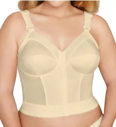 Front Close Longline Posture Bra Beige 34B