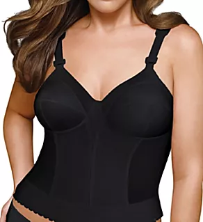 Posture Longline Bra Black 34B
