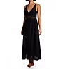 Exquisite Form Stretch Lace Sleeveless Long Gown Midnight Black S 