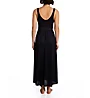 Exquisite Form Stretch Lace Sleeveless Long Gown Midnight Black S  - Image 2