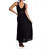 Exquisite Form Stretch Lace Sleeveless Long Gown Midnight Black S  - Image 1