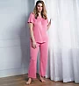 Exquisite Form Coloratura Vintage Short Sleeve Pajama Set 90107 - Image 5