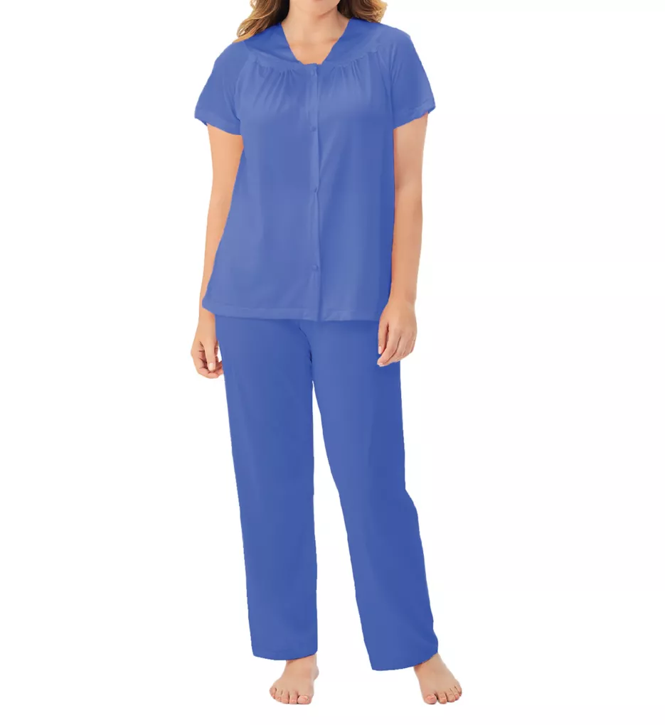 Exquisite Form Coloratura Vintage Short Sleeve Pajama Set 90107