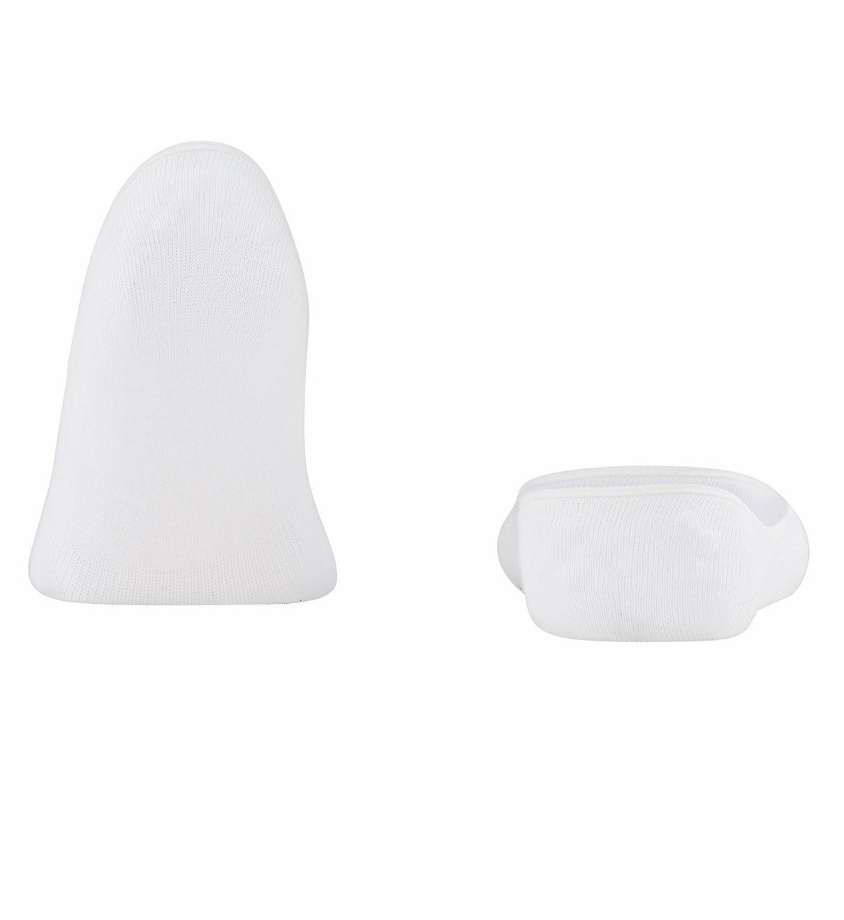 Falke Invisible Step - Medium Cut Sock WHT L  - Image 2