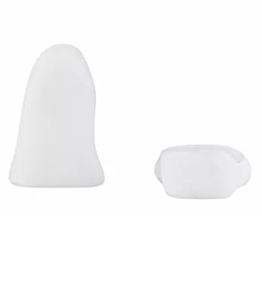 Invisible Step - Medium Cut Sock WHT M