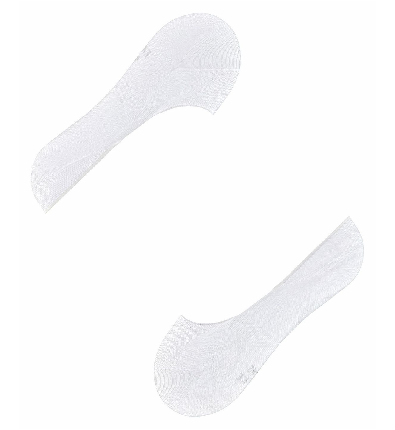 Falke Invisible Step - Medium Cut Sock WHT L  - Image 1