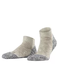 Lodge Homepad Slipper Sock w/ Anti Slip Sole LtGrey M