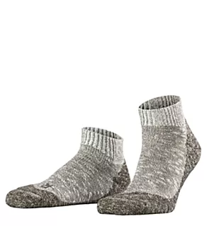 Lodge Homepad Slipper Sock w/ Anti Slip Sole Light Grey Melange M