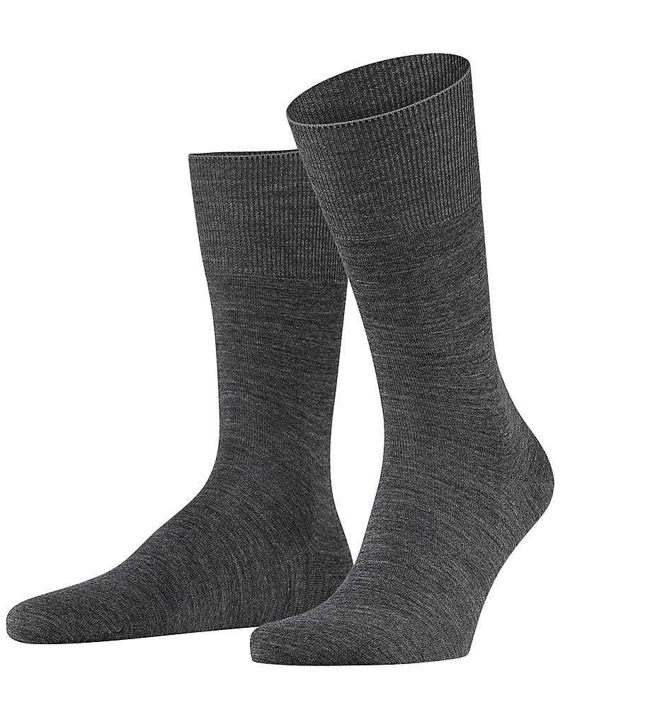 Falke 14435 Airport Sock (Dark Grey Melange)