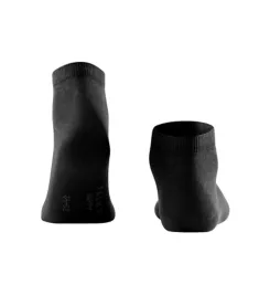 Happy Sneaker Sock - 2 Pack BLK L