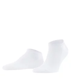 Family Cotton Sneaker Sock WHT S