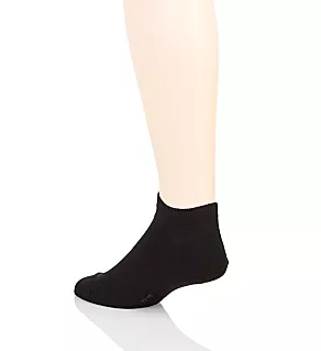 Family Cotton Sneaker Sock BLK L