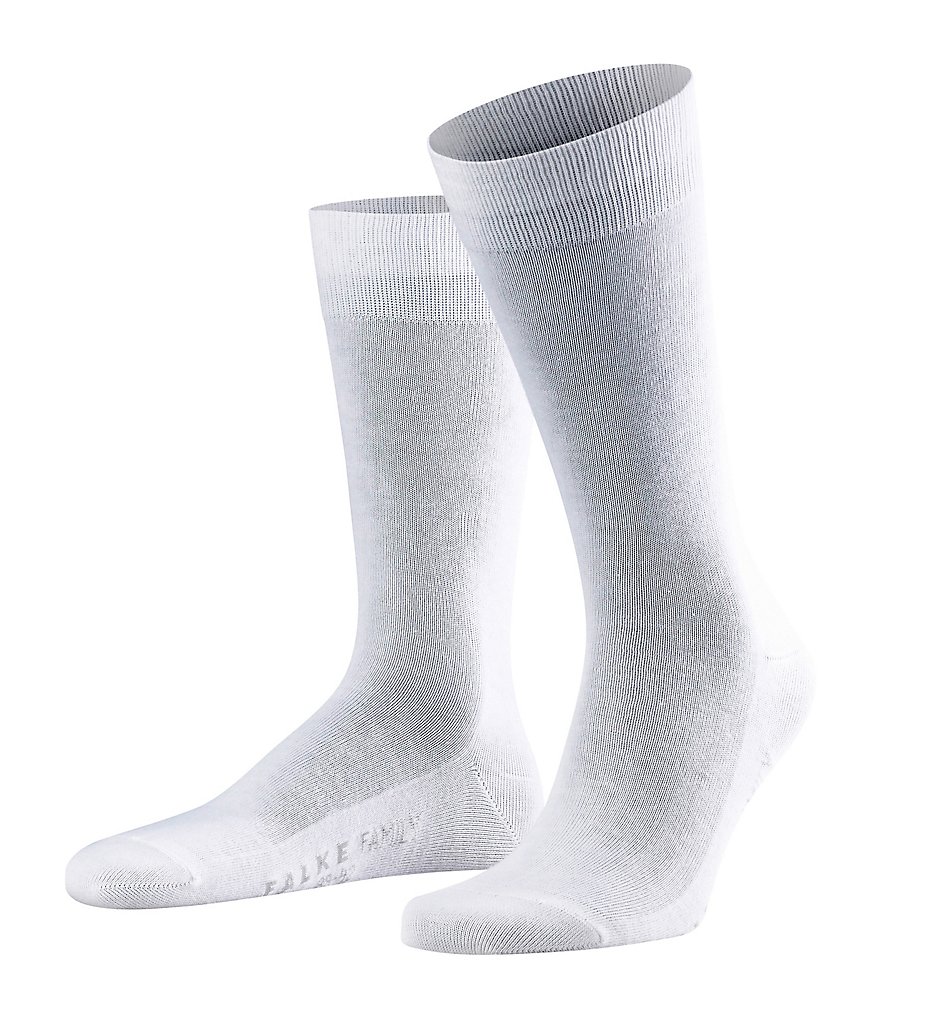 Falke 14645 Family Cotton Blend Sock (White)