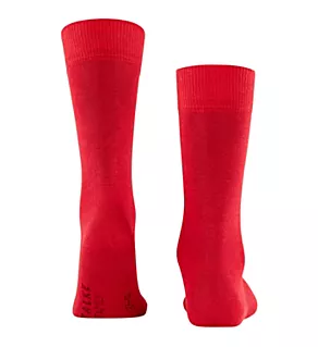 Family Cotton Blend Sock scarle M