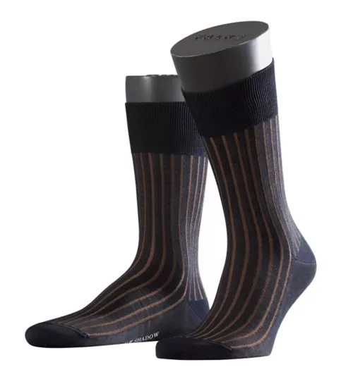 Falke Shadow Cotton Ribbed Fashion Sock 14648