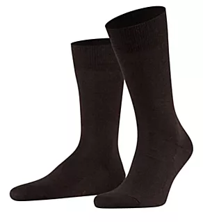 Family Cotton Blend Crew Sock DrkBrw L