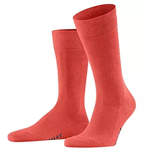 Family Sustainable Cotton Blend Crew Sock Orange S