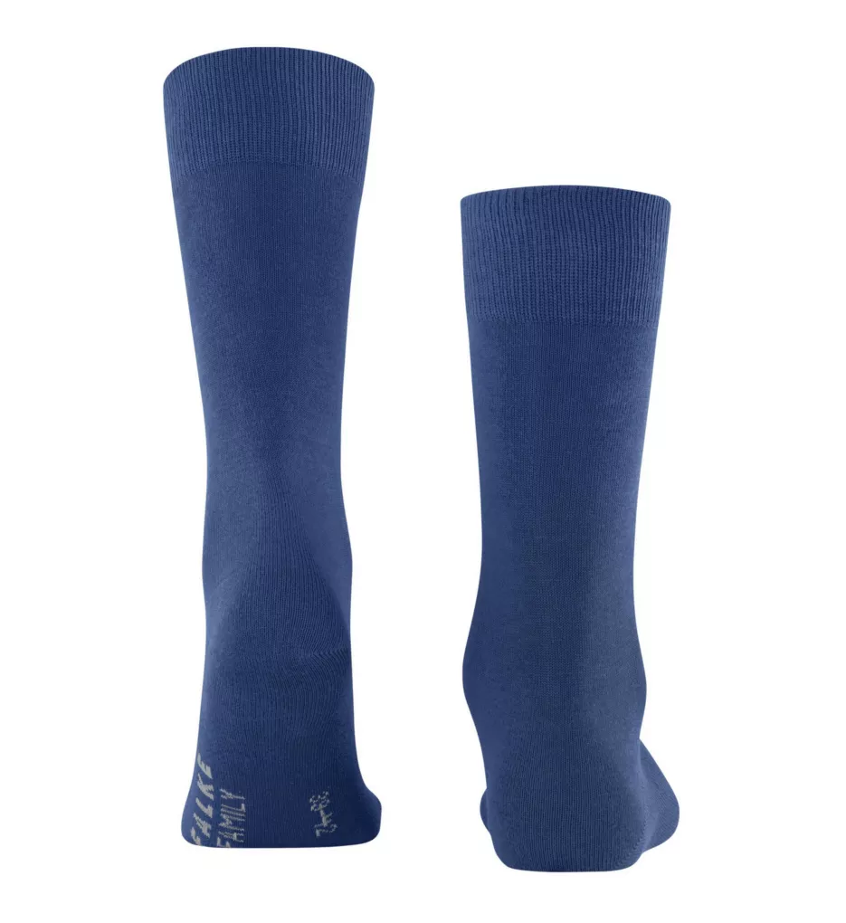 Family Sustainable Cotton Blend Crew Sock Deep Royal S