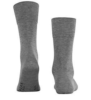 Tiago Sock w/ Slight Sheen Light Grey Melange XL
