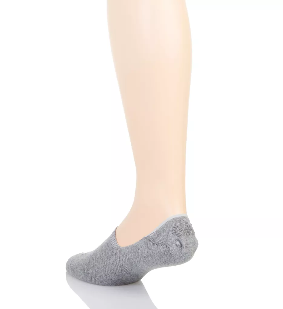 Family Sustainable Cotton Invisible Liner Sock ltgy M