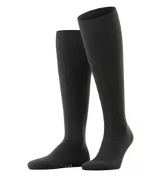 Lhasa Rib Knee High Socks BLK S